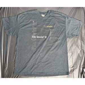 McDonalds I’m Lovin’ It I'm Making It Happen T Shirt 2000s Campaign 2XL